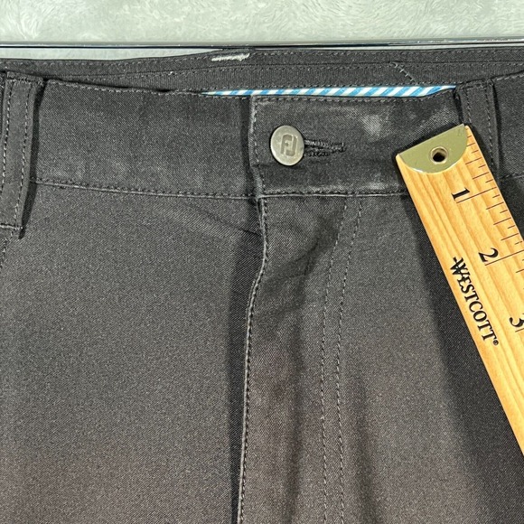Footjoy Pants Mens 34x32 Black Golf Performance Athletic Fit *SEVERE FADING - Picture 3 of 12